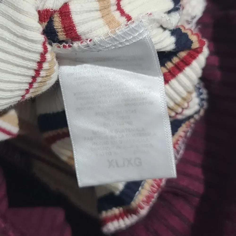 Anthropologie Eri + Ali Striped Ribbed Sweater